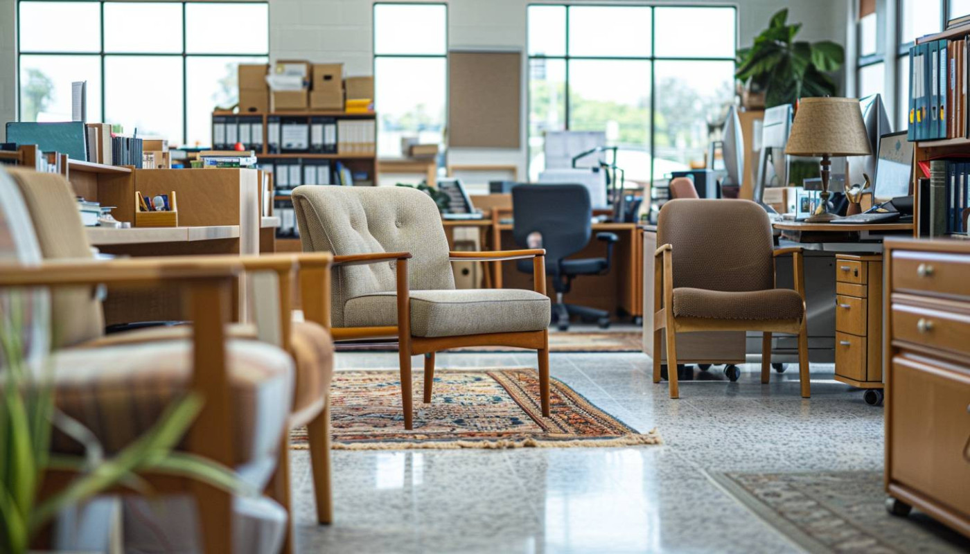 Comment choisir le mobilier de bureau d'occasion pour optimiser l'espace